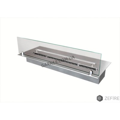 Топка-горелка  Прямоугольный контейнер ZEFIRE 500, 700, 1000, 1200 СО СТЕКЛОМ