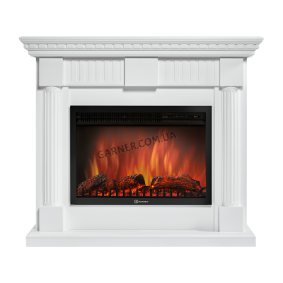 Каминокомплект Colonna 25 Белый, Дуб, Венге с очагом Electrolux EFP/P-2520LS / Sphere Plus EFP/P-2720RLS
